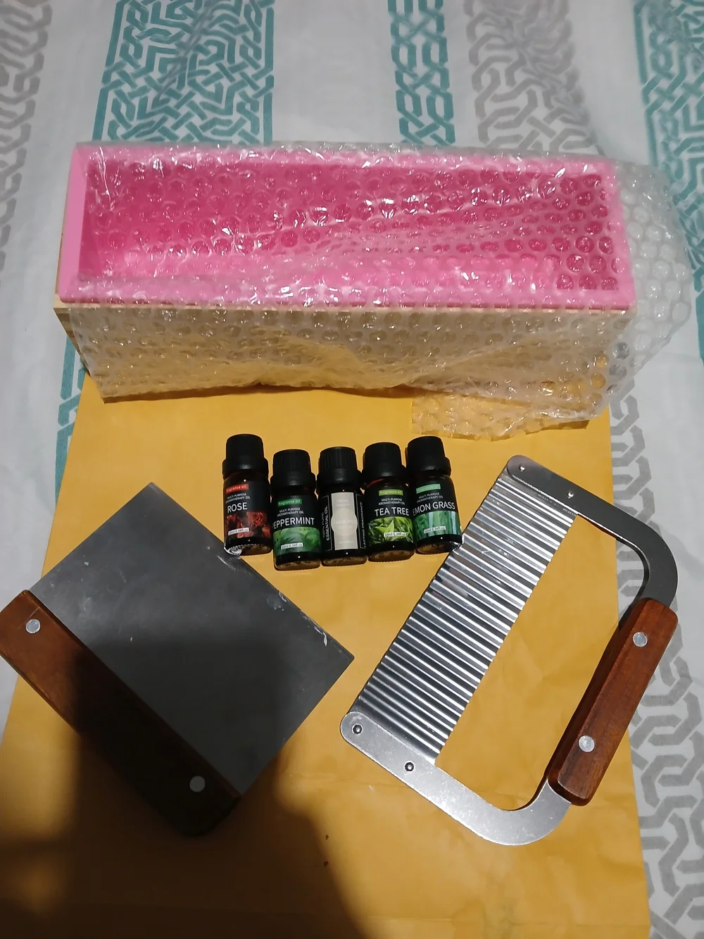 Soap Making Kit with Natural Essential Oils